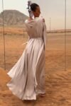 Gold Flared Dress