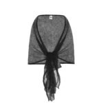 Black Silk touch shawl-etola Carrie