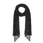 Light fog shawl-etola in Black