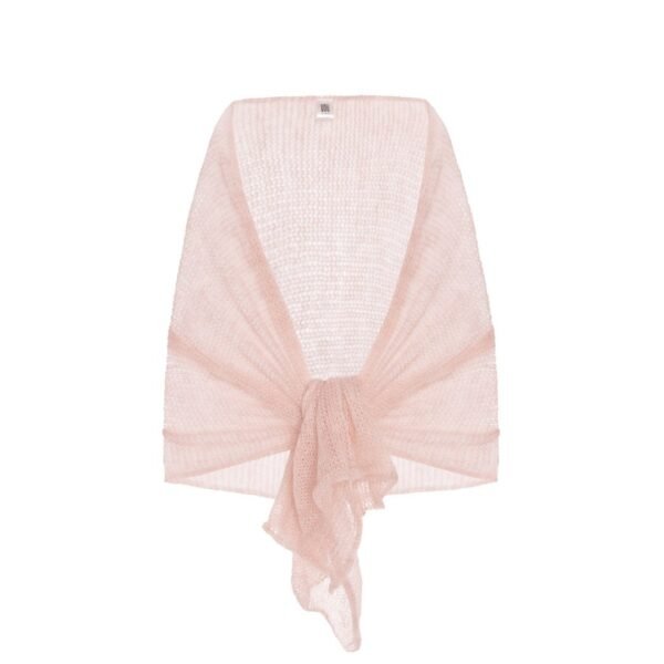Light fog shawl-etola in Light Pink