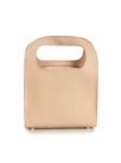 Cream Aphrodite Apple Leather Handbag