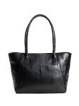 Black Athena Cactus Leather Tote Bag