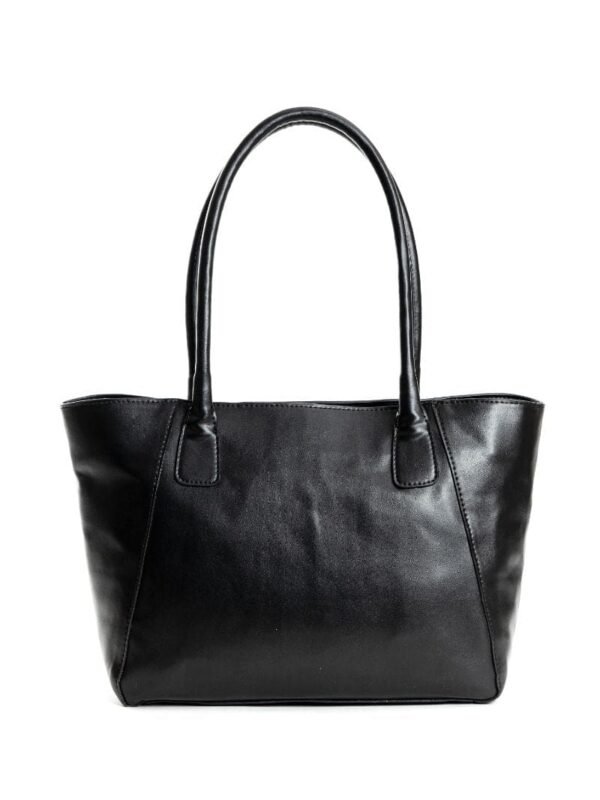 Black Athena Cactus Leather Tote Bag