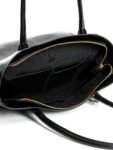 Black Athena Cactus Leather Tote Bag