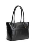 Black Athena Cactus Leather Tote Bag