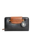 Black & Brown Cybele Apple Wallet