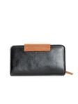 Black & Brown Cybele Apple Wallet