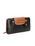 Black & Brown Cybele Apple Wallet