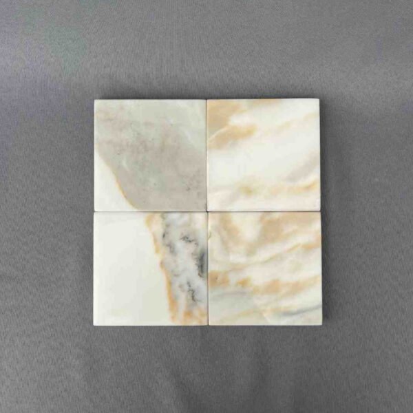 White Marble Coasters (Set of 4)