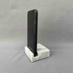 White Marble Phone Holder