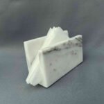 White Marble Napkin Holder