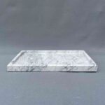 White Marble Rectangular Tray