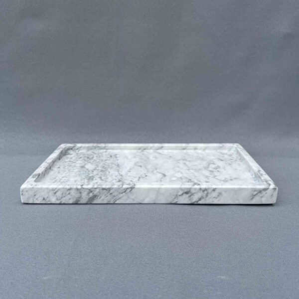 White Marble Rectangular Tray