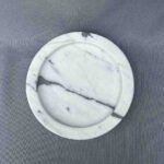 White Marble Catchall Plate