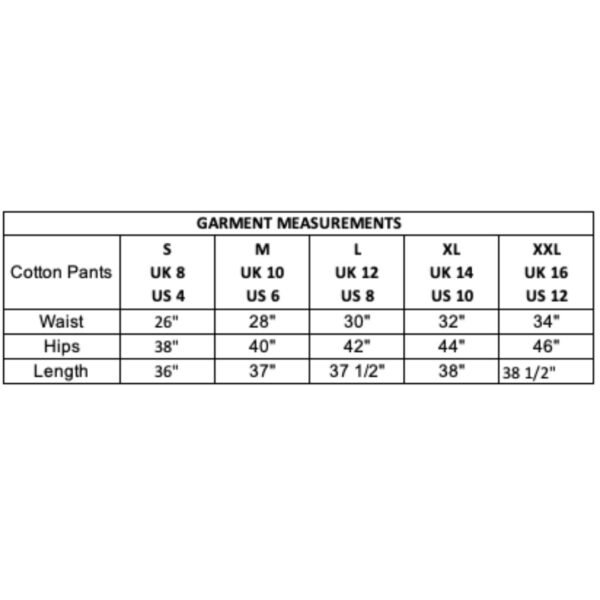 Black Wide Leg Cotton Pants
