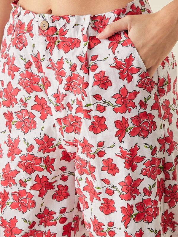 Red Print Co-Ord Set