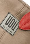 Sierra Leone Leather Bag in Beige