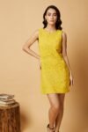 Yellow Mini Dress