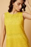 Yellow Mini Dress