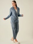 Oversized Blue Indigo Blazer