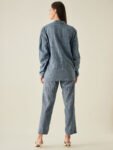 Oversized Blue Indigo Blazer