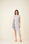 Multicolored Floral Sheer Dress