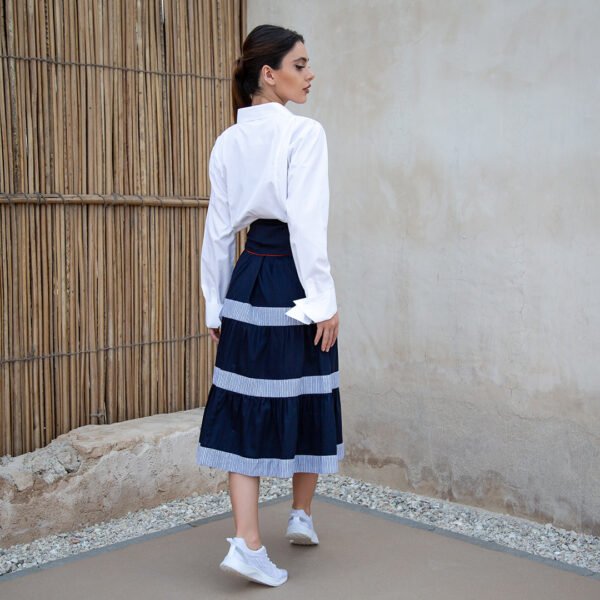White Cotton Shirt Escale