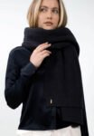 Black Ola Blanket Scarf & Throw