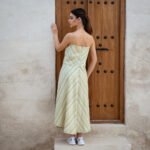 Lime Green Strap Dress