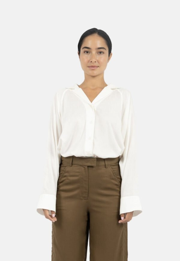 Off White Siena Batwing Sleeve Shirt