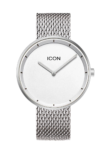 Silver Classic Mesh Watch