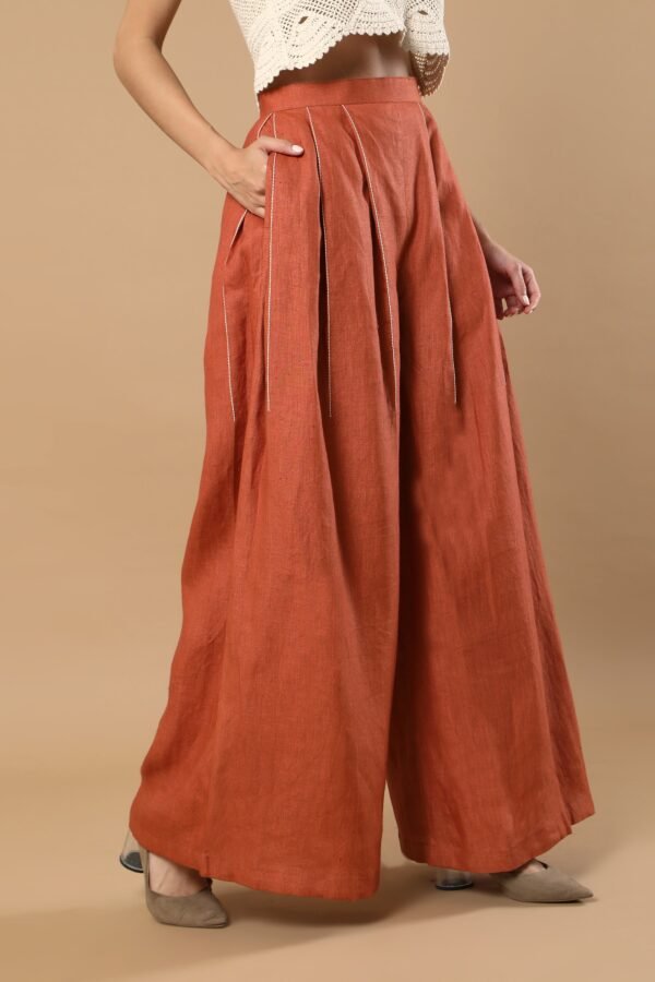 Aspen Rust Hemp Pants