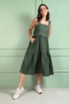 Iris Green Hemp Dress