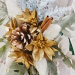 Handcrafted Snow-kissed Curtain Tieback