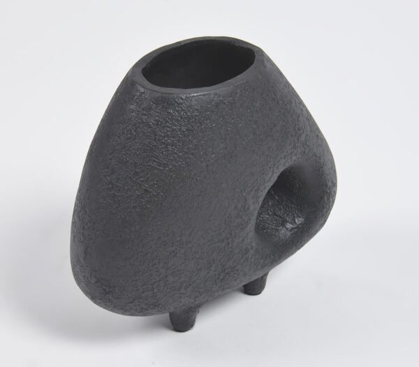 Stout Midnight Terracotta Clay Vase
