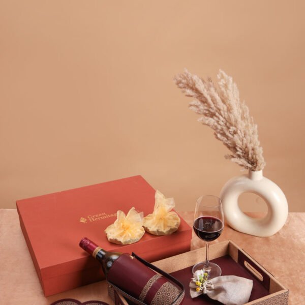 The Luxe Bar Burgundy Ensemble