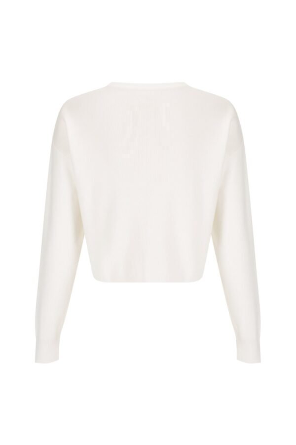 White Alfie Knit Top