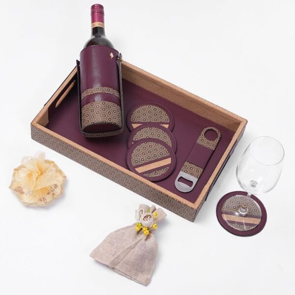 The Luxe Bar Burgundy Ensemble