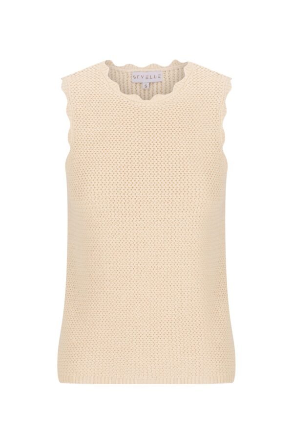Sand Tilly Knitted Top