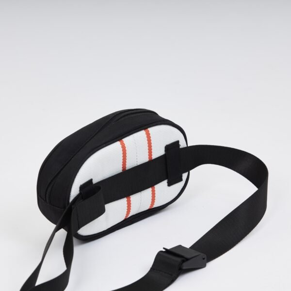 Arya Red Recycled Firehose Crossbody Bag