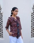 Anar Ruffled Cotton Top
