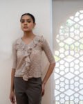 Badami Ruffled Kalamkari Top