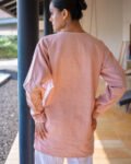 Basant Pink Oversized Cotton Shirt