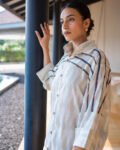 Dhund Grey Oversized Cotton Shirt