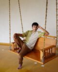 Gir Blue Cotton Colour Block Shirt