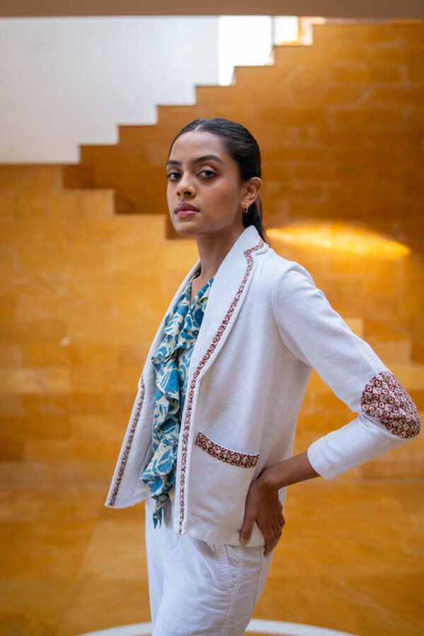 Gulbahar Block Cotton Jacket