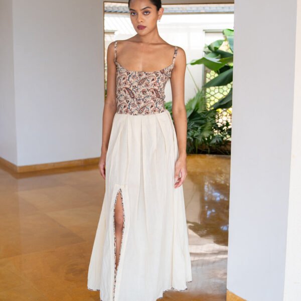 Rajkumari Cotton Kalamkari Gown
