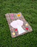 Savni Blue Handmade Upcycled Quilted Rug