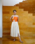 Shuili Embroidered Midi Dress