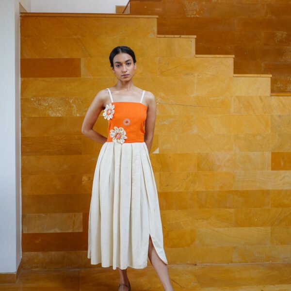 Shuili Embroidered Midi Dress